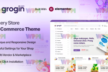 Grogin – 下载杂货店 WooCommerce WordPress 主题