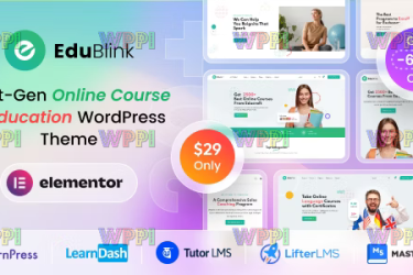 EduBlink -下载教育和在线课程 WordPress 主题-主题派
