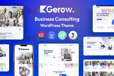 Gerow -商务咨询 WordPress 主题-主题派