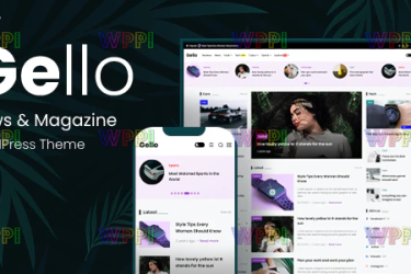 Gello -新闻和杂志 WordPress 主题-主题派