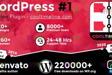 Cool Timeline Pro – WordPress Timeline Plugin 时间轴插件-主题派