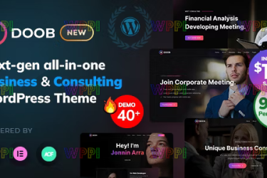 Doob -下载业务和咨询 WordPress 主题