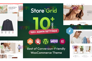 StoreGrid -下载时尚和多用途 WooCommerce WordPress 主题