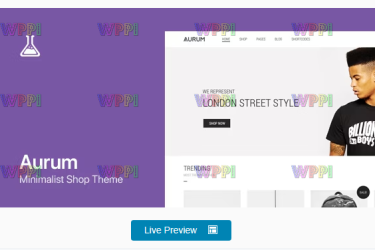 Aurum v3.3 - WordPress & WooCommerce 商城主题-主题派