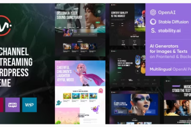 MediaFlex-电视频道和流媒体 WordPress 主题