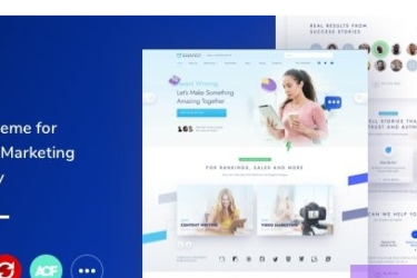 NanoText v1.1.3 - Digital Marketing WordPress Theme