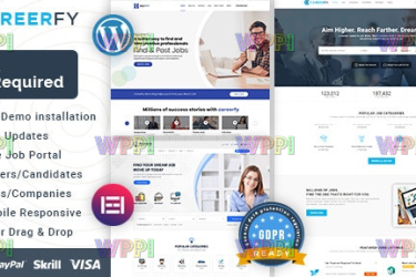 Careerfy v9.5.6 - Job Board WordPress Theme