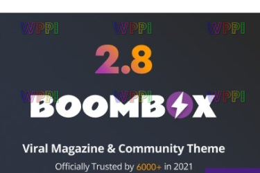 BoomBox v2.8.7 - Viral Magazine WordPress 主题