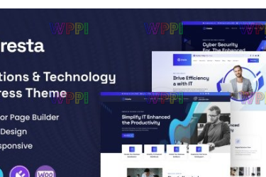 Cresta v1.0 - IT 解决方案与技术 WordPress 主题