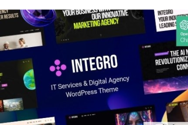 Integro v1.3 - IT 服务和数字代理 WordPress 主题