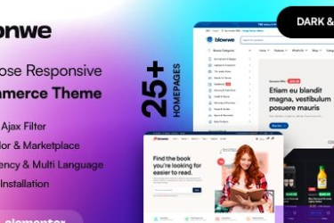 Blonwe v1.1.0 - 多用途 WooCommerce 主题