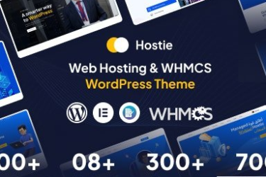 Hostie v1.1.1 - 虚拟主机和 WHMCS WordPress 主题