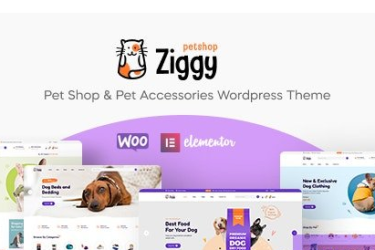 Ziggy v1.2.2 - 宠物店 WordPress 主题