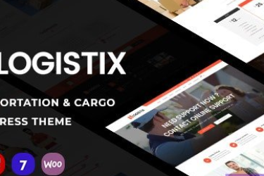 Logistix v1.28 - 响应式交通 WordPress 主题