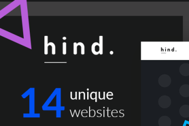 Hind v2.4.3 - 多概念作品集和摄影 WordPress 主题