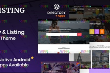 DWT v3.3.1 - Directory & Listing WordPress Theme