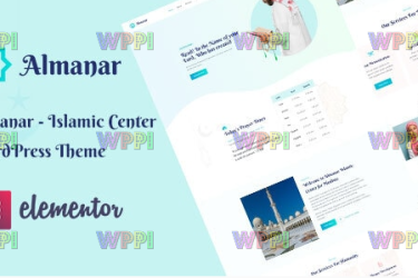Almanar - Islamic Center WordPress Theme