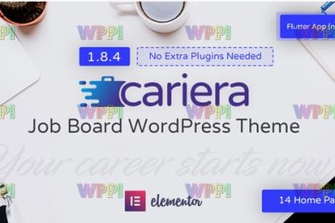 Cariera v1.8.4 - Job Board WordPress Theme