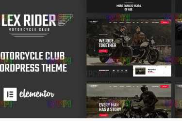 LexRider - Motorcycle Club WordPress Theme
