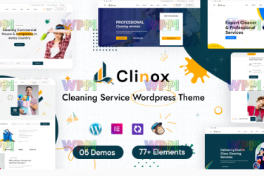 Clinox - Cleaning Services WordPress Theme