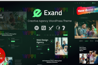 Exand v1.0.5 -创意机构 WordPress 主题