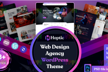 Haptic v1.8.5 - Web Design Agency WordPress Theme