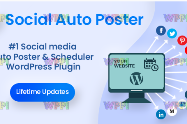 Social Auto Poster v5.4.1 - WordPress Plugin