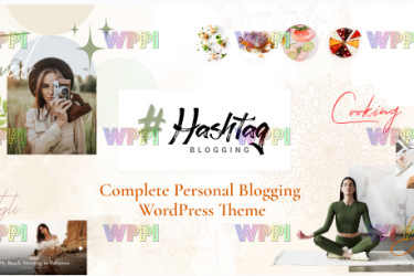 Hashtag - Personal Blog WordPress Theme