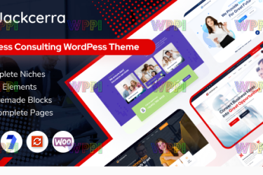 Jackcerra - Business Consulting WordPress Theme