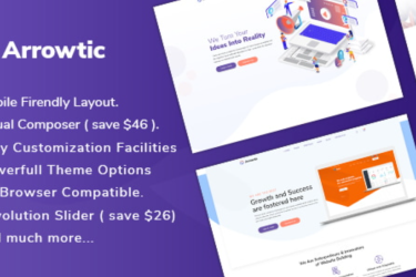 Arrowtic v2.0.7 - 数字营销机构 WordPress 主题