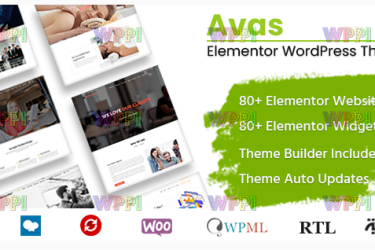 Avas v6.7.2 -多用途 WordPress 主题