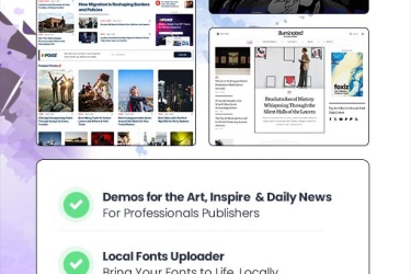 Foxiz v2.6.8 - WordPress 报纸新闻和杂志