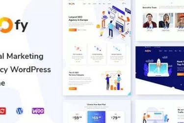 Seofy – Digital Marketing Agency WordPress Theme
