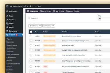 SupportCandy + Premium Addons WordPress Support System 28.03.