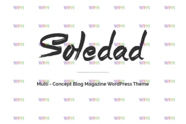 soledad  V8.3.6 杂志报纸主题 woocommerce 主题